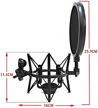 Microphone Shock Mount with Pop Filter SH101