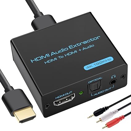 HDMI Audio Extractor Splitter 4k