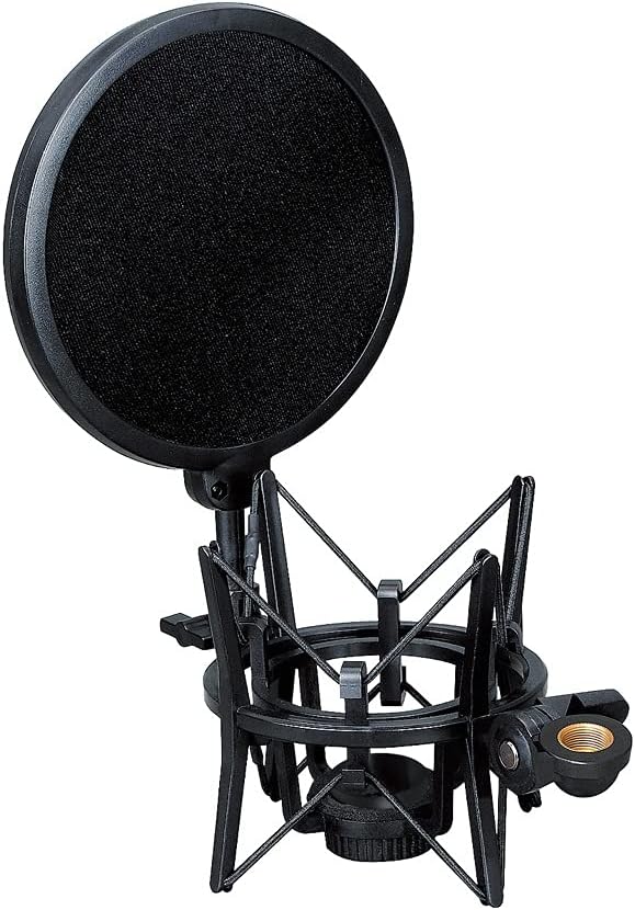 Microphone Shock Mount with Pop Filter SH101