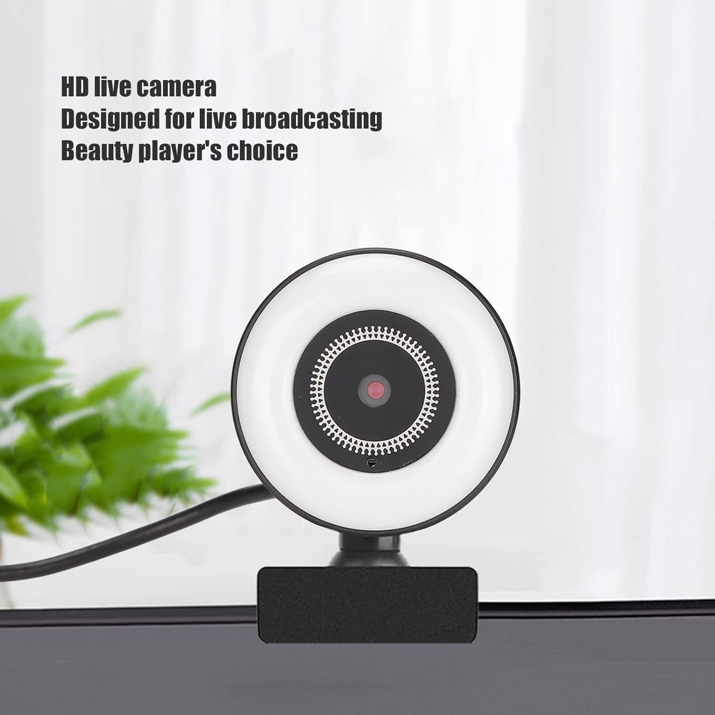 Round 1080p HD Full Webcam USB2.0
