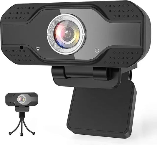 Mksutary 1080p Full HD Webcam USB 2.0 with Tripod