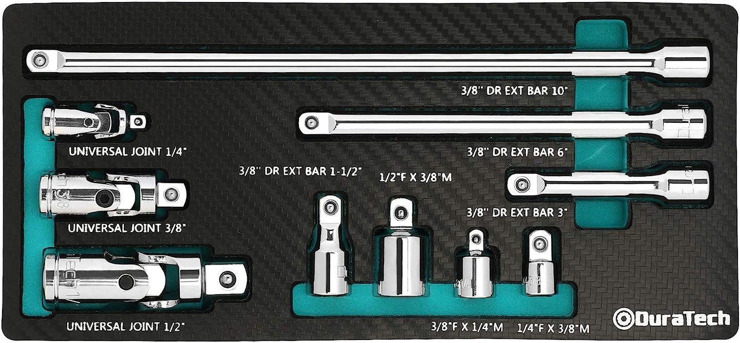 Duratech 10 Piece Drive Tool Accessory Set