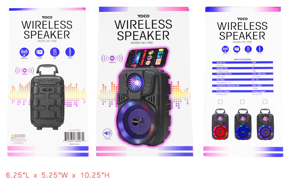 Yoco Wireless Speaker Y502