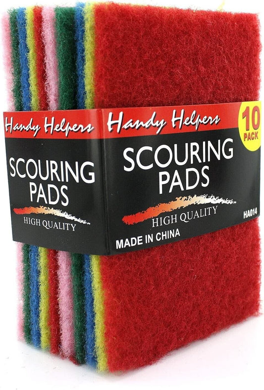 Handy Helpers Scouring Pads 10 Pack