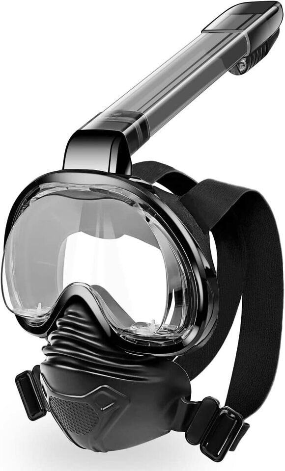 Snorkel Mask Full Face Panoramic View SZ L/XL